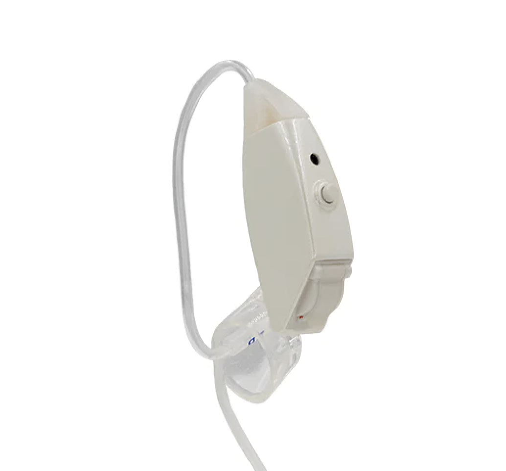 Classic Left Gray Hearing Aid